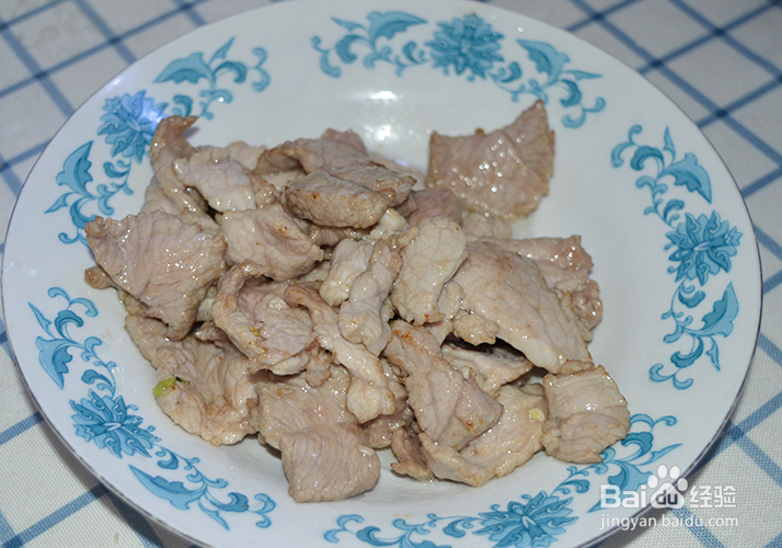 青椒炒肉片的做法