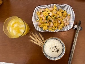 虾仁炒蛋的做法