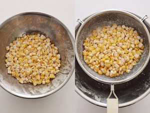 金沙玉米凤尾虾的做法