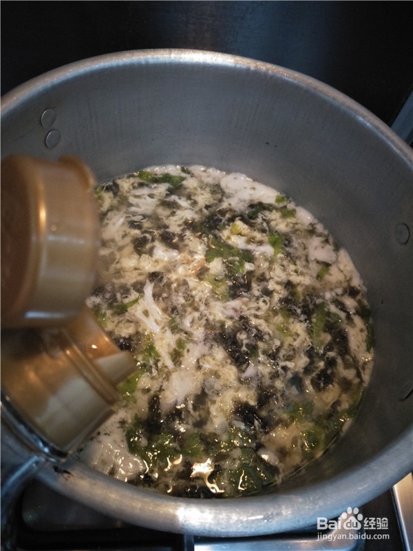 海苔鸡蛋汤怎么做