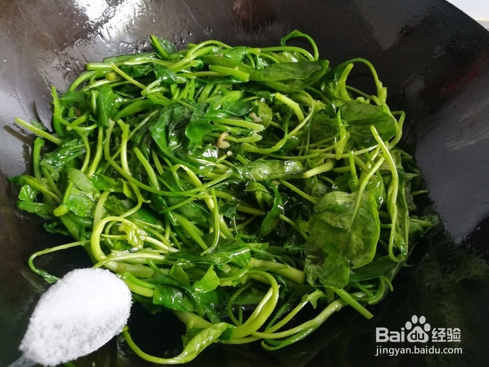 清炒芥蓝的做法