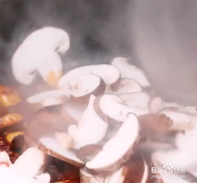 香菇炒土豆片的做法