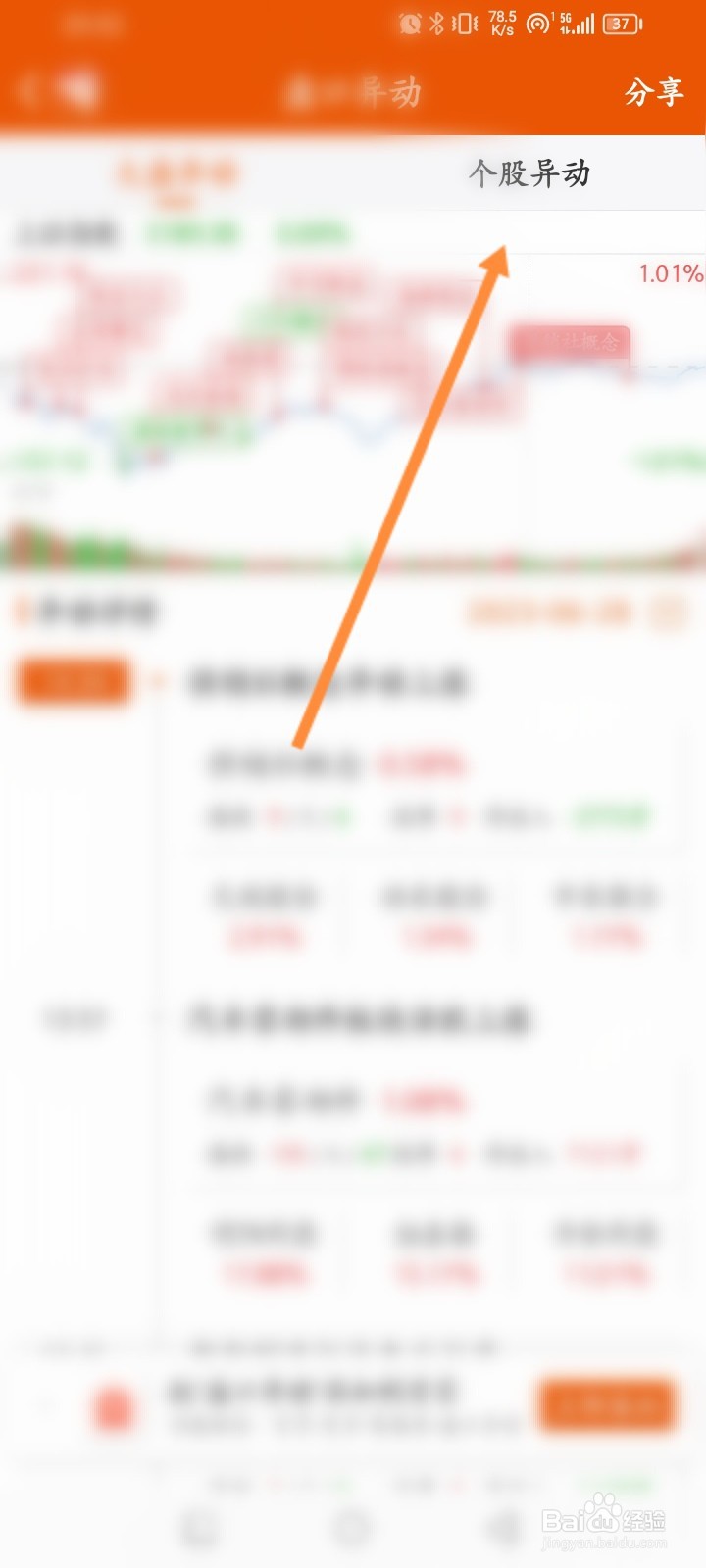 东方财富软件怎么查看股票的异动信息