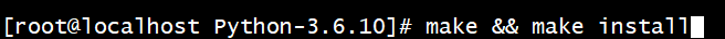 Centos7 安装python3环境方法