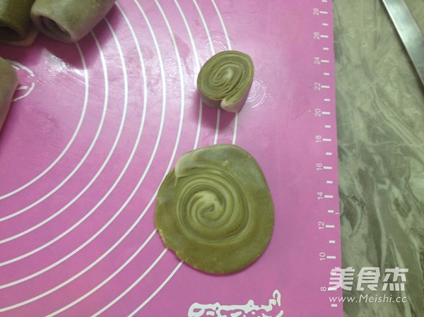 紫薯蛋黄抹茶酥