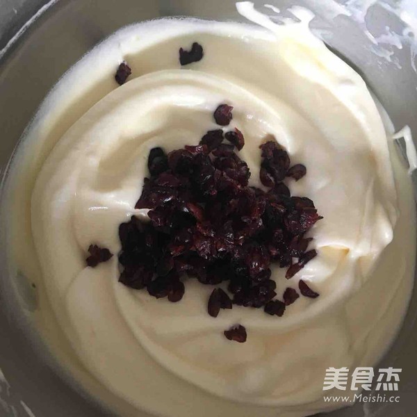 蔓越莓蛋糕卷