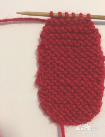 打毛线鞋的教程