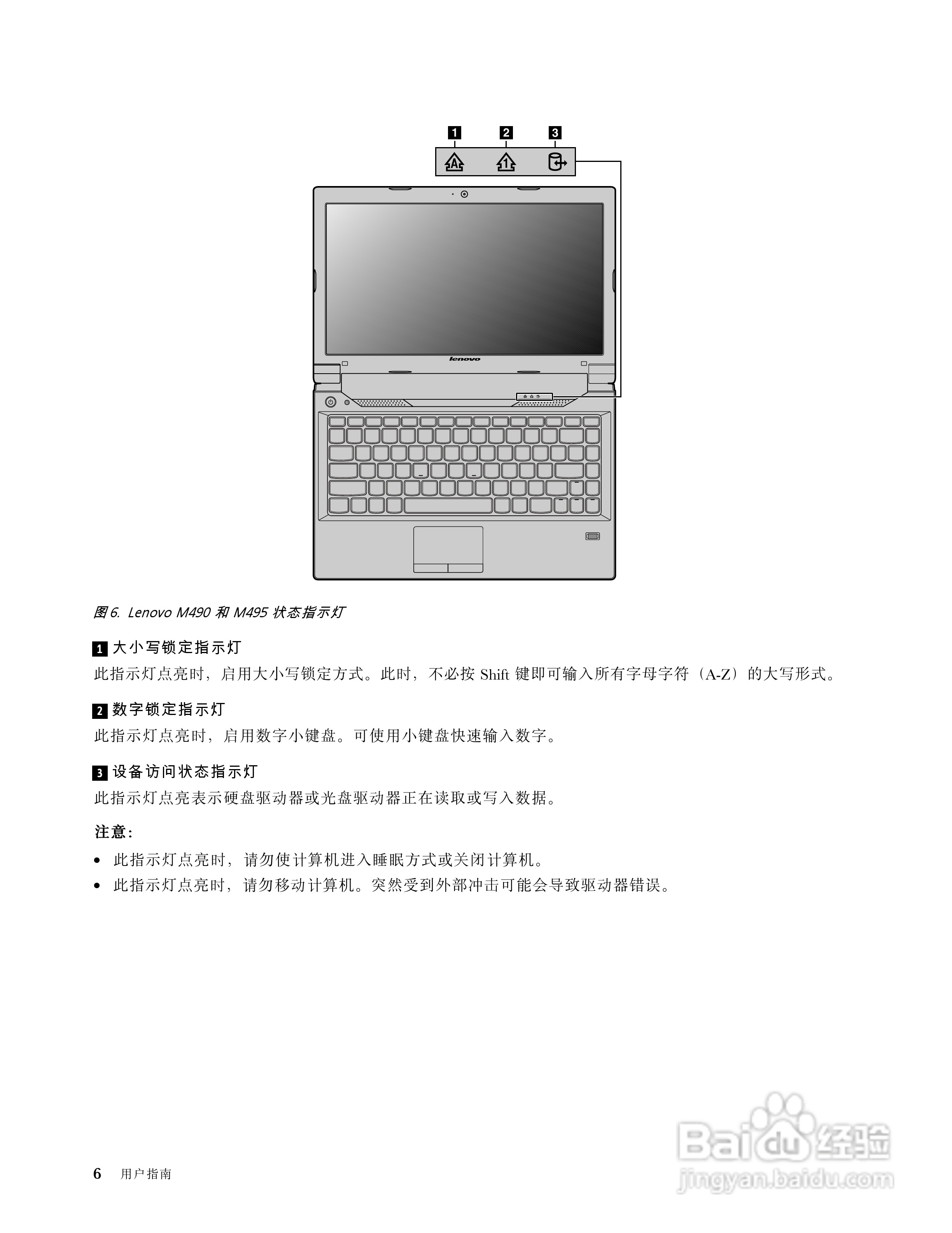 联想 Lenovo M495笔记本电脑说明书:[2]