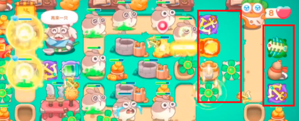 保卫萝卜4喜乐月饼节第8关攻略