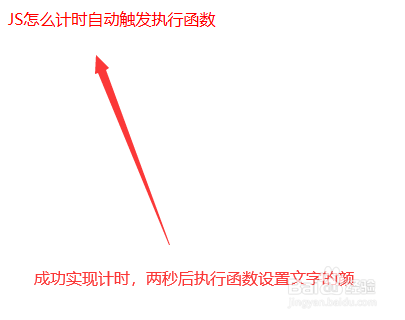 JS怎么计时自动触发执行函数
