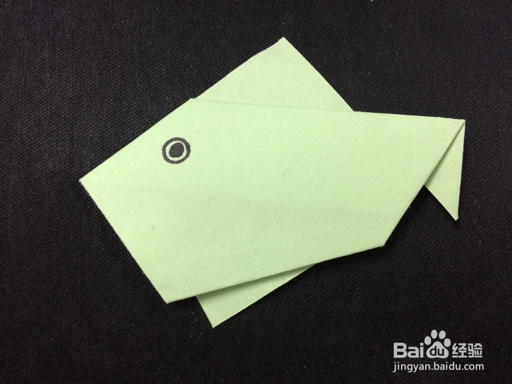 如何折目丁鱼？目丁鱼怎么折？怎么折目丁鱼？