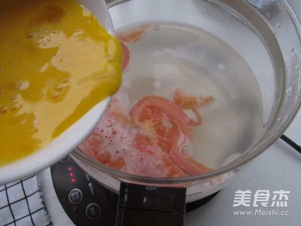 番茄蛋花面片汤