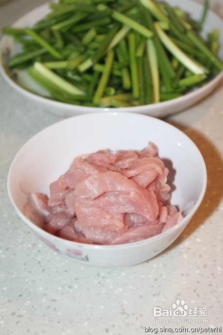 家常菜之蒜苔炒肉