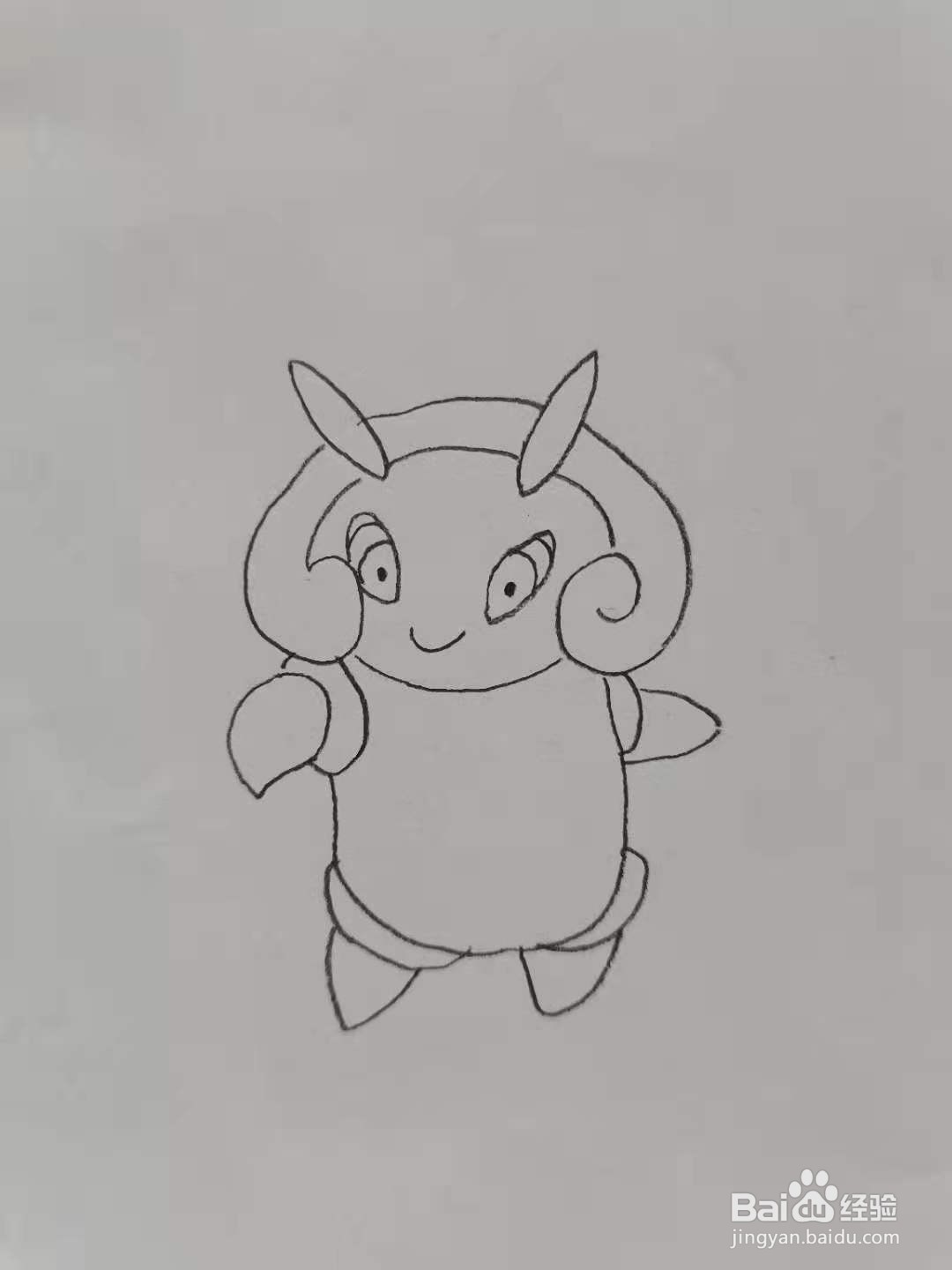 甜甜萤怎么画