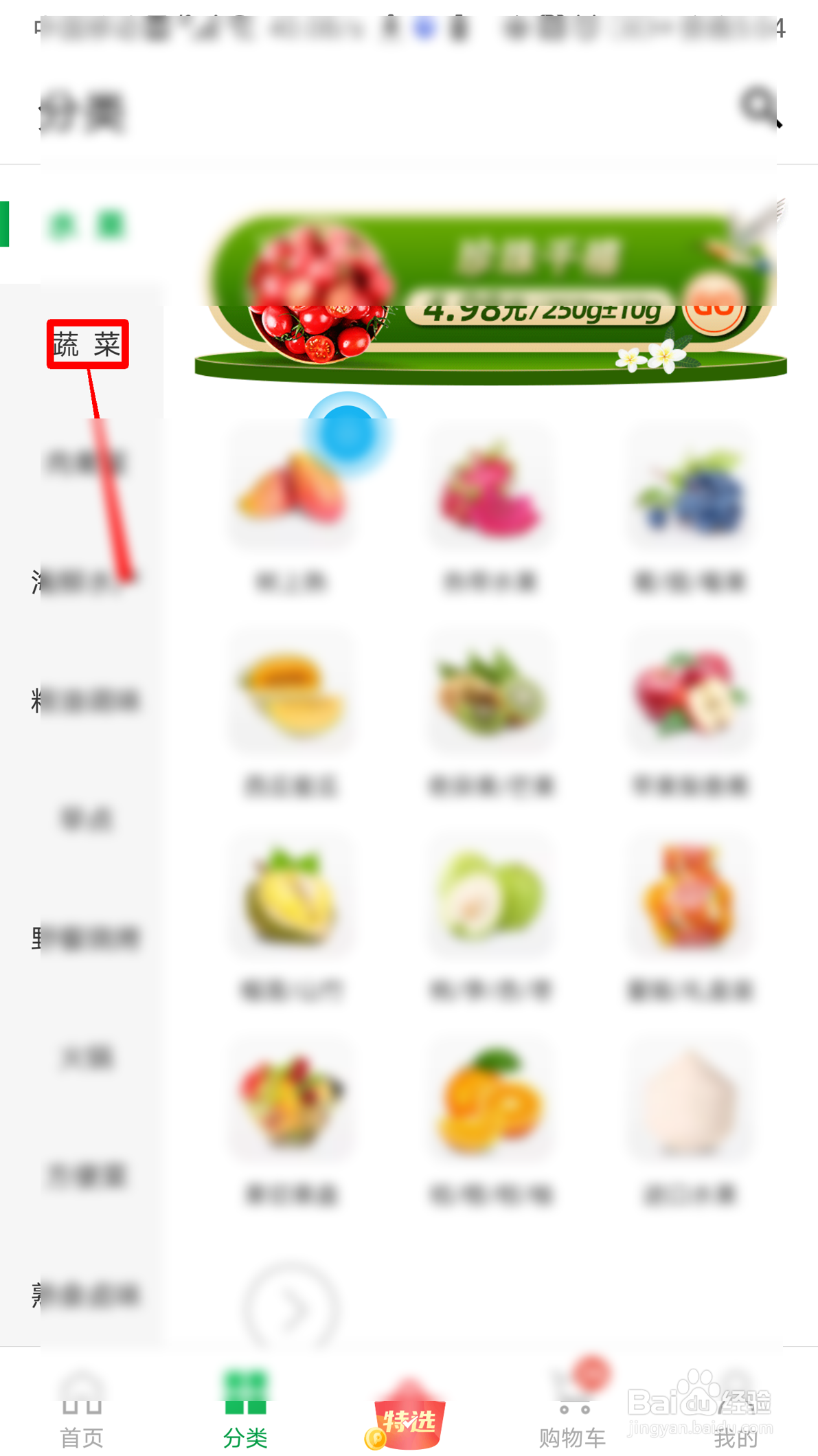 朴朴如何购买苗菜