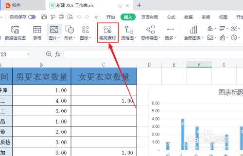 如何在excel中免费使用散点图素材 百度经验