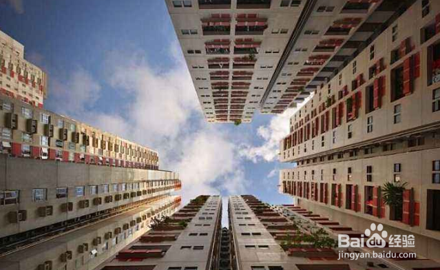 拍建筑物怎么构图