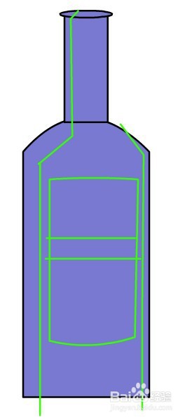 flash如何绘制一个酒瓶子