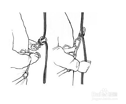 逃生绳的使用方法