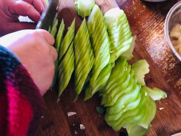 春笋五花烩芥菜