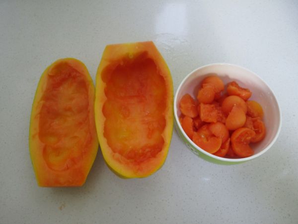 木瓜椰汁西米露