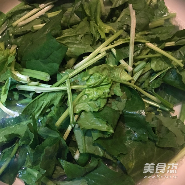 蒜蓉菠菜的做法