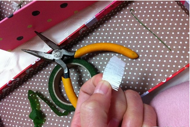 丝网花满天星制作方法