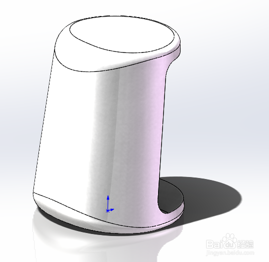 solidworks用可变圆角做造型的方法