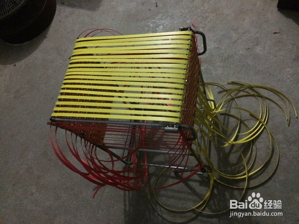 翟福会手工编制钓箱的方法