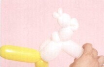 魔法气球造型系列之气球小木马