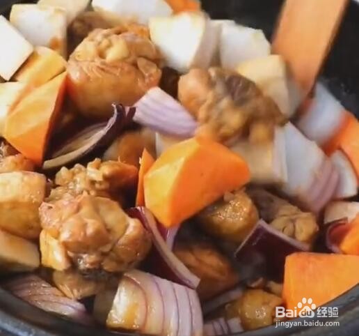 怎么做杏鲍菇烧鸡腿