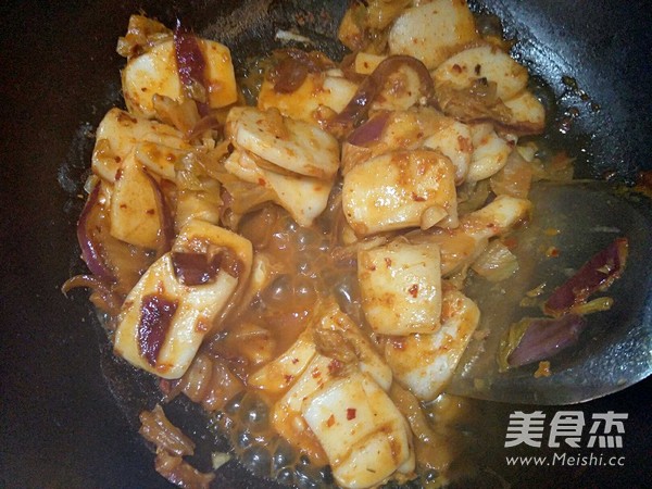 【果子木】韩式辣白菜炒年糕