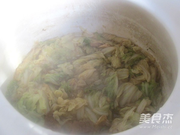 猪肉炖白菜的做法