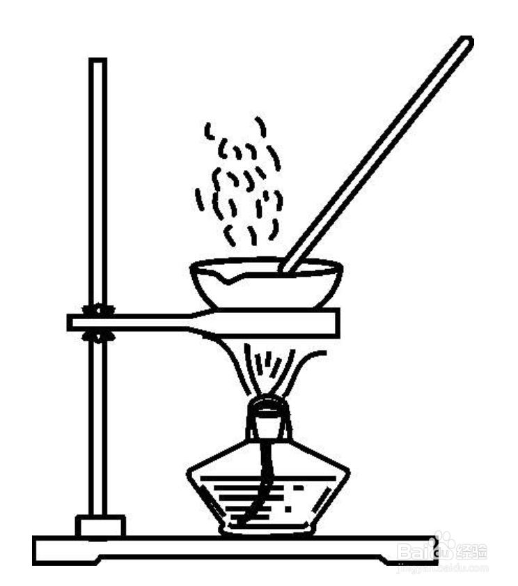 在蒸发操作中,玻璃棒的主要作用是使得液体受热均匀,防止局部过度