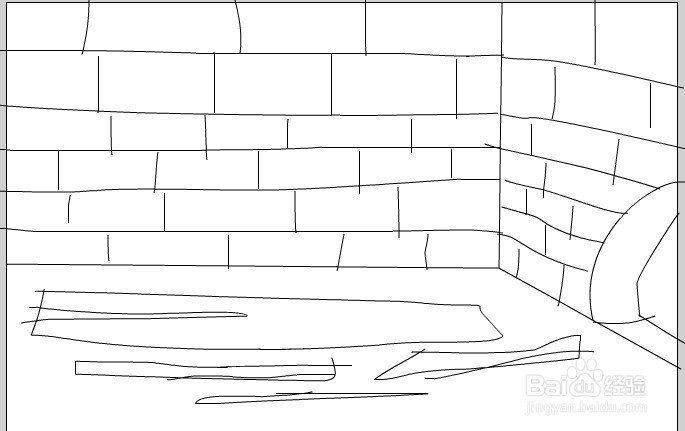 flash绘制一个地牢场景