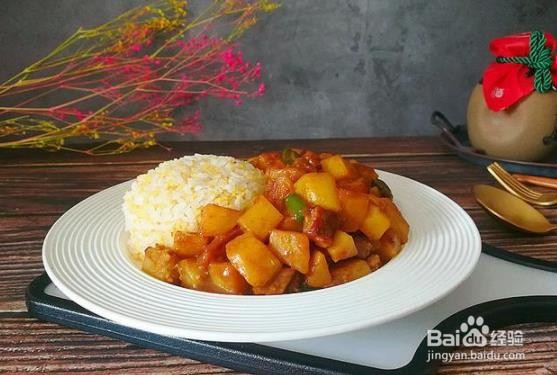 咖喱土豆盖浇饭