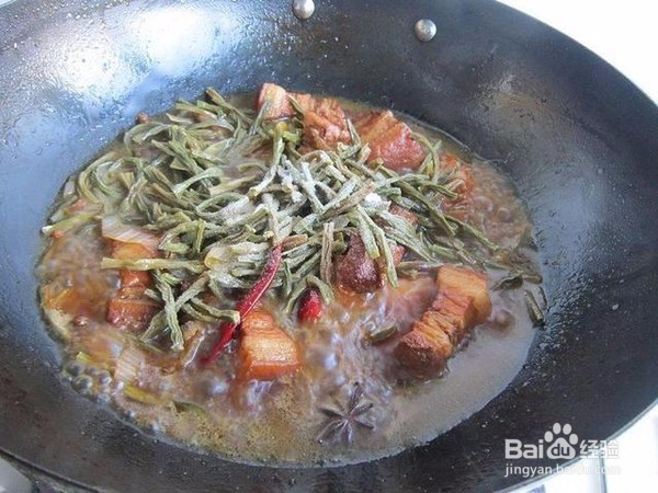 干豆角红烧肉怎么做