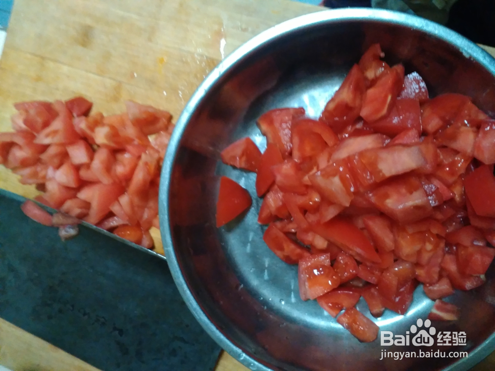 清凉一夏:西红柿打卤面