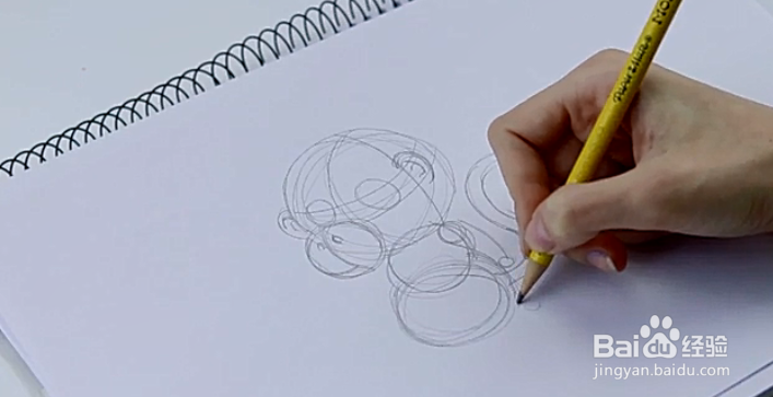 怎么用素描画猴子