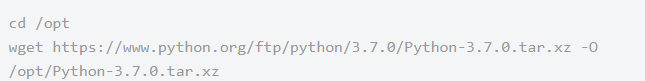 分享Centos7系统安装部署python3.7简单过程