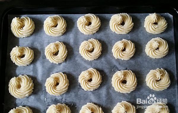 跟着学好吃的椰丝曲奇