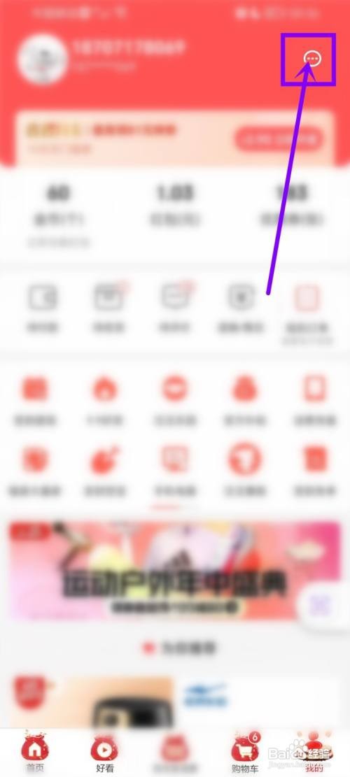 京东极速版如何查看客服消息