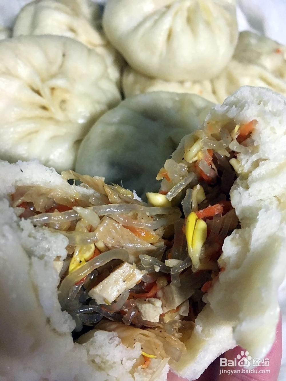 豆芽粉丝馅的做法
