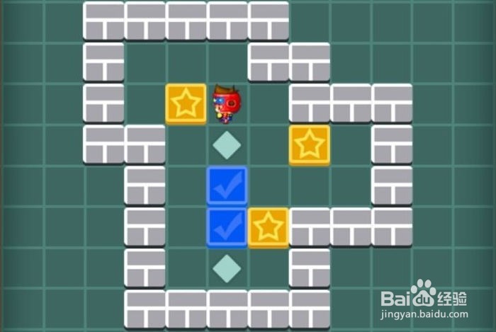 逻辑箱子手游第一关怎么通关