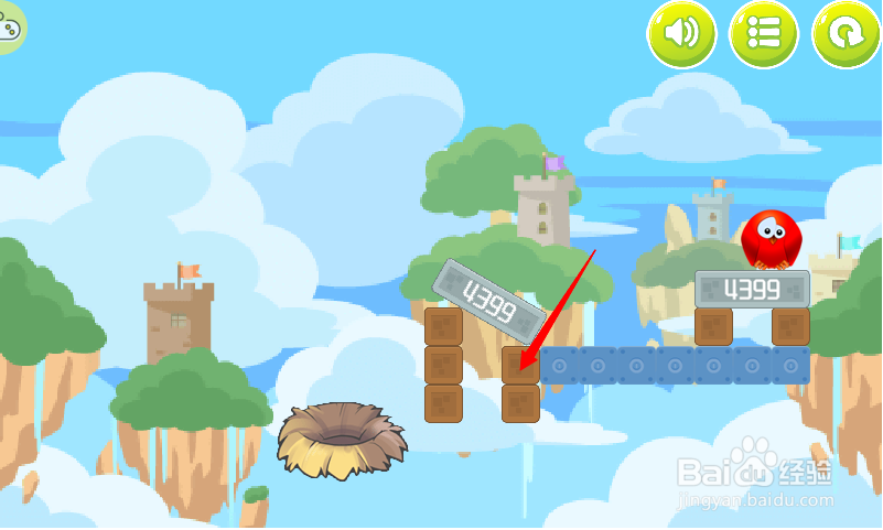 小游戏泡泡鸟历险记4第3关