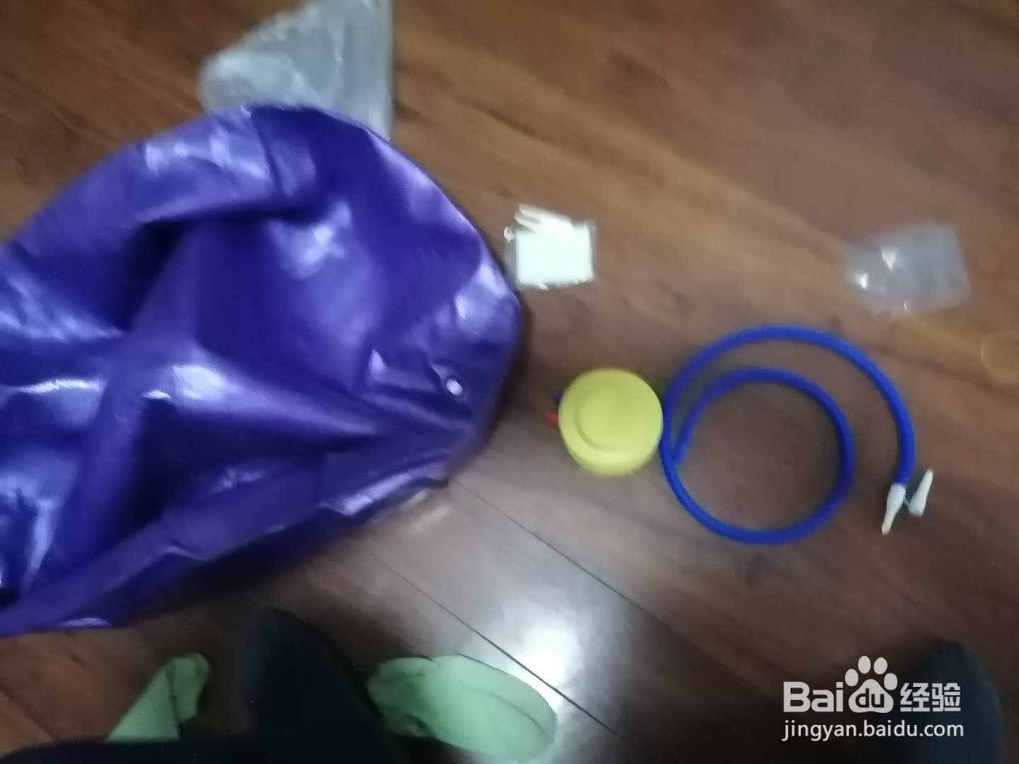 如何给瑜伽球打气