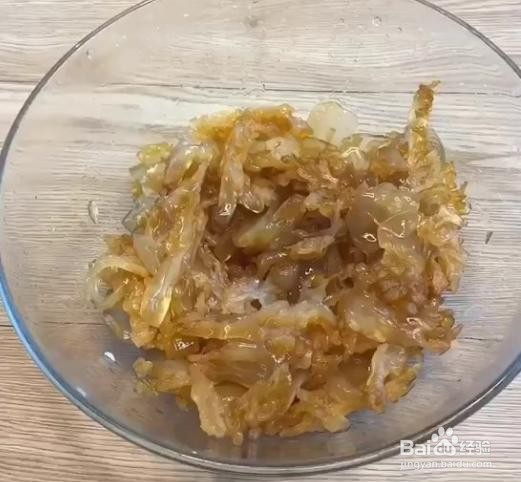 怎么做凉拌海蜇。