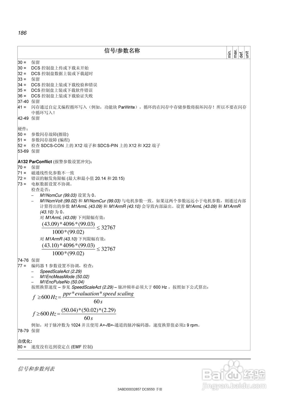 ABB直流调速器DCS550使用手册:[19]