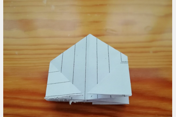 纸折立体简易蒙古包模型怎么做。