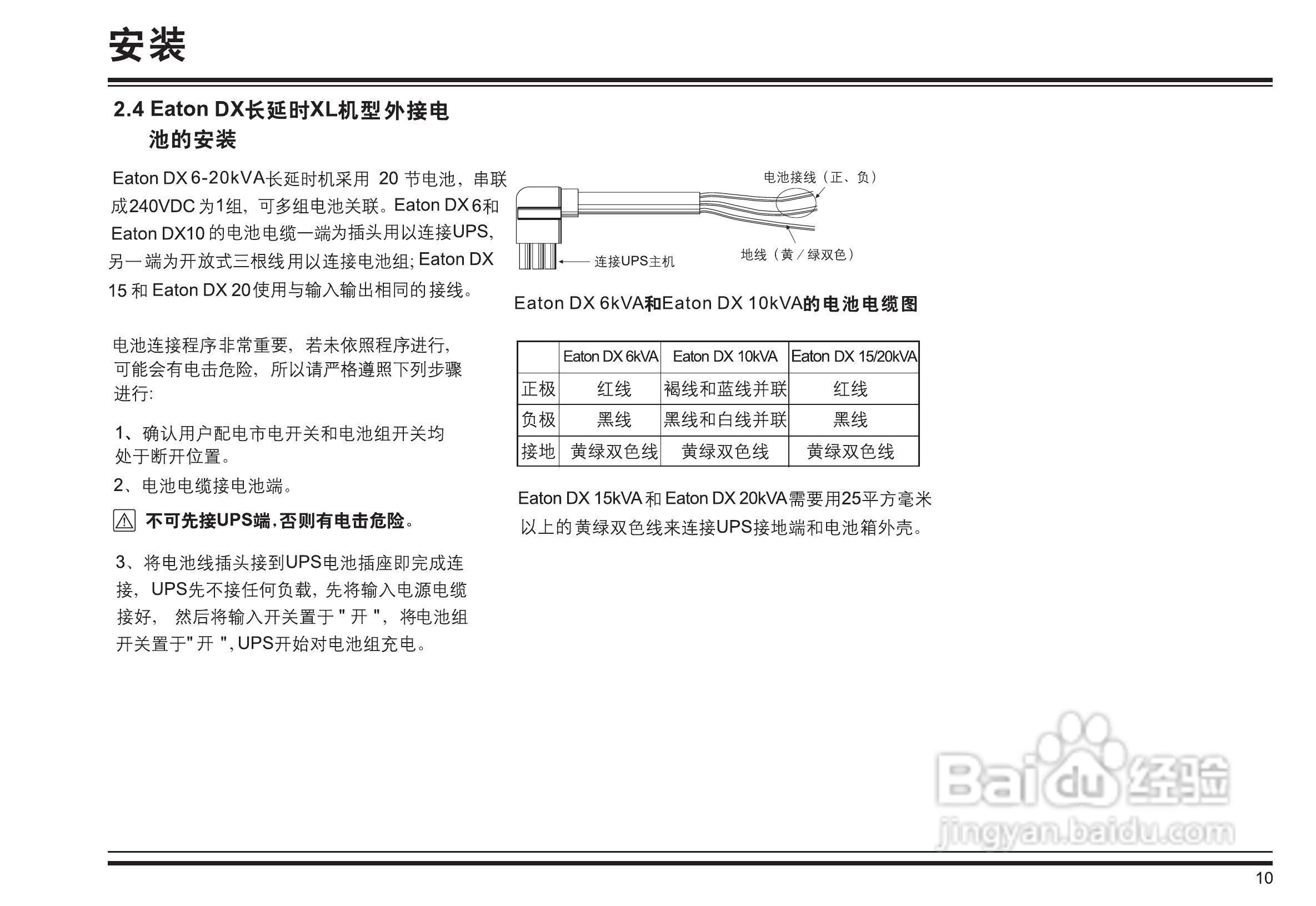 伊顿DX/20K UPS电源说明书:[2]